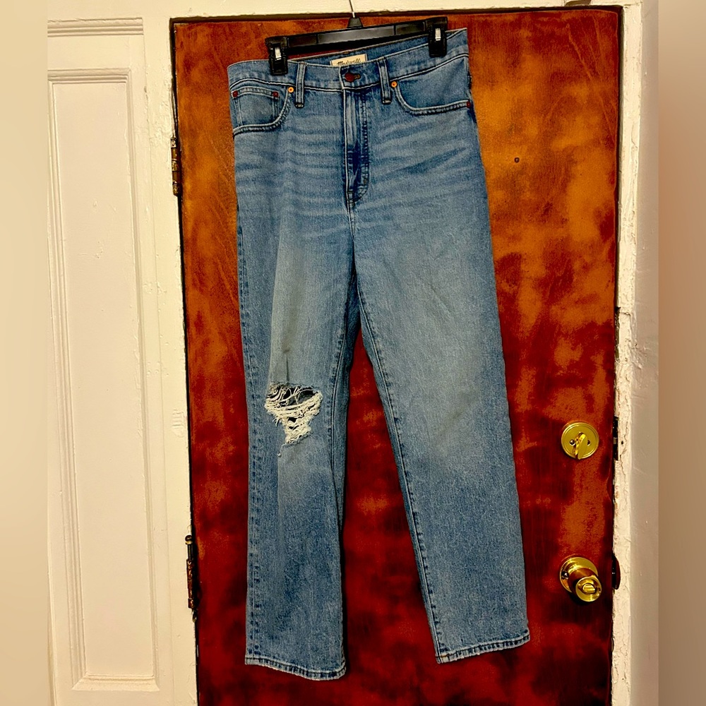NWT Madewell The Perfect Vintage Straight Jean Size 29 Kingsbury Wash
